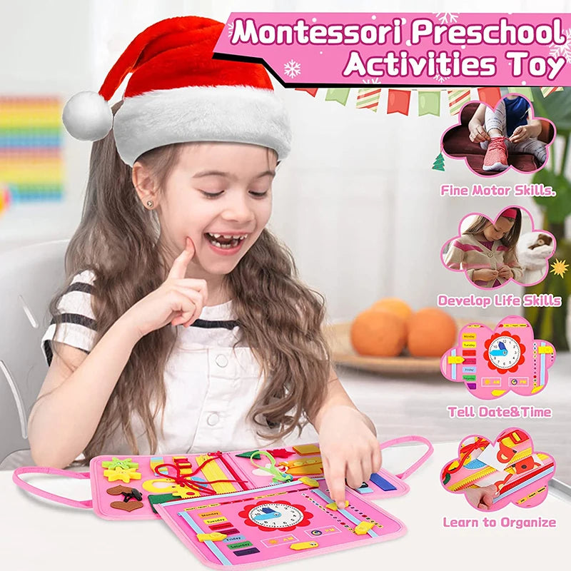 KinderKraze™ - Sensory Board for Learning Fine Motor