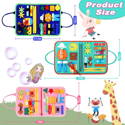 KinderKraze™ - Sensory Board for Learning Fine Motor